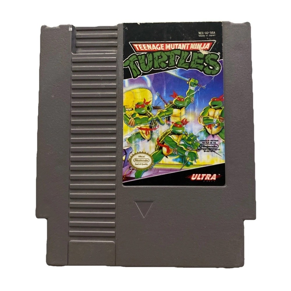 Teenage Mutant Ninja‎ Turtles Nintendo NES 1989 Used